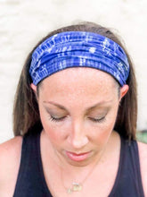 Load image into Gallery viewer, Blue Dreams Face Cover/Headband
