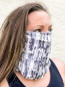 Gray Haze Face Cover/Headband